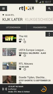 RTL XL android App screenshot 2