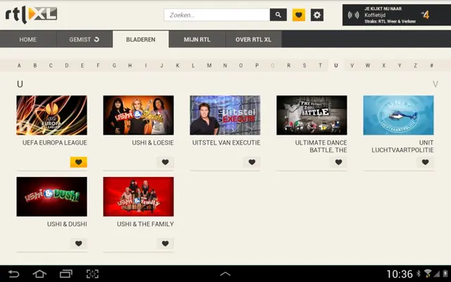 RTL XL android App screenshot 7